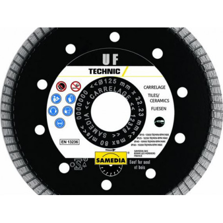 Disque carrelage speed master uf d125