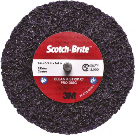 Disque Scotch-Brite Clean  et  Strip XA-ZS PRO