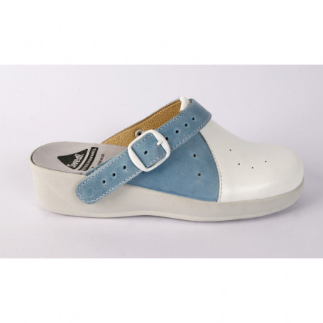 Chaussure jarre p35 blanc/bleu