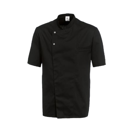 Veste de cuisine MC noire