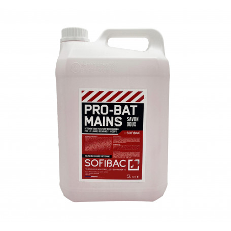 Savon mains doux 5L PRO-BAT