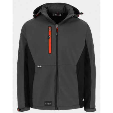 Softshell TRYSTAN Gris/Noir