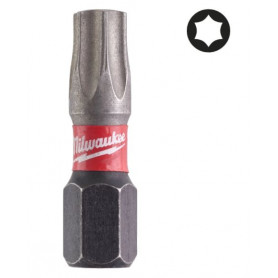 Embout de vissage TX30 SHOCKWAVE 25mm (x2) MILWAUKEE